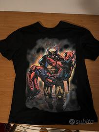 T shirt Primark Marvel Deadpool & Wolverine Nuova