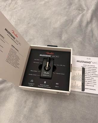 Amplificatore fender mustang micro