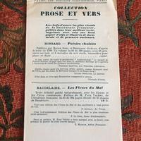 Foglietto editoriale pubblicitario 1930 Payot