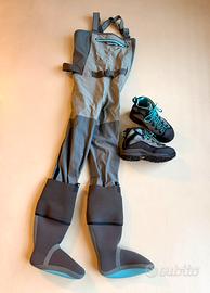 Simms Wader Freestone + Simms Vapor Boot da Donna
