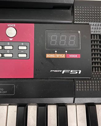 tastiera yamaha psr f51