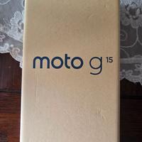 Cellulare  Motorola  g 15 NUOVO.