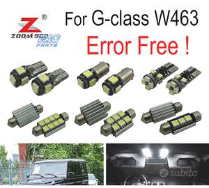 KIT 13 LAMPADE LED INTERNE MERCEDES CLASSE G W463 