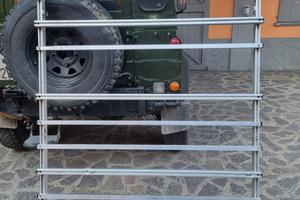 Portapacchi allumino 130 X 250 con tre barre