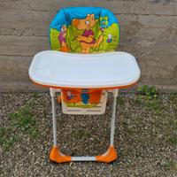 Seggiolone pappa bimbo Chicco Polly regolabile