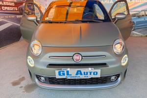 FIAT 500 S 1.2 BENZ. UNICOP. VERDE OPOCA DA VETRIN
