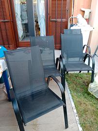 sedie da giardino 