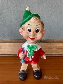 Pinocchio Pupazzo Ledra Plastic Vintage anni 60