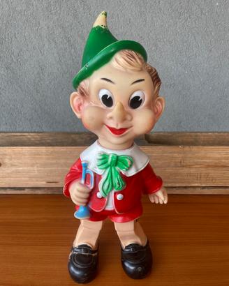 Pinocchio Pupazzo Ledra Plastic Vintage anni 60