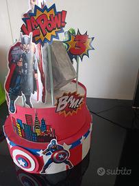 torta Supereroi 