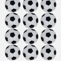 12 palline per calcio balilla