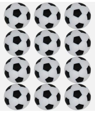 12 palline per calcio balilla