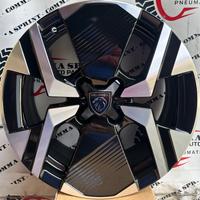 4 CERCHI IN LEGA ORIGINALI RAGGIO 17 PEUGEOT 2008