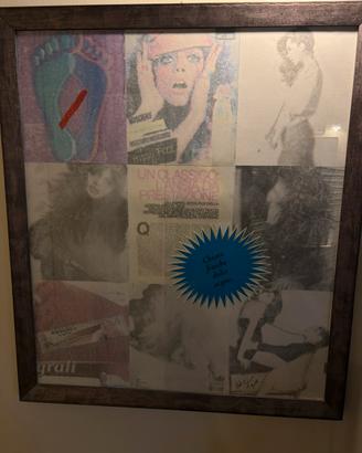 Malipiero, collage su carta,opera pubblicata.