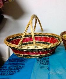 cesta vimini cuccia gatti o cani