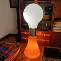 Lampada da terra Birillo anni '70 in vetro Murano
