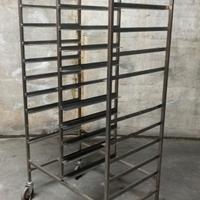 carrello porta teglie 
