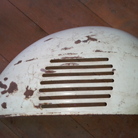 Cofano motore Vespa anni 60 acquamarina