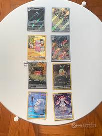 Lotto carte pokemon