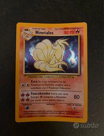 Carta Pokèmon Ninetales holo set base