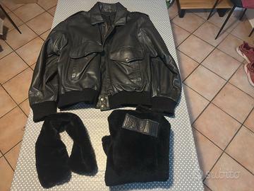 Giubbotto in pelle Scott