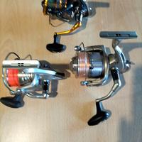Mulinelli Tica e Daiwa.