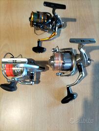 Mulinelli Tica e Daiwa.