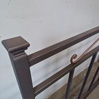 Letto in ferro da una piazza e mezza