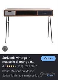 Scrivania vintage Maison du Monde