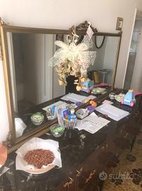 Mobile antico piano marmo