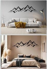 Decorazione murale - Montagna