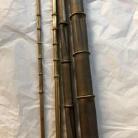 Tubi bambù in ottone