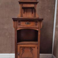 Coppia comodini antichi legno Liberty primo '900