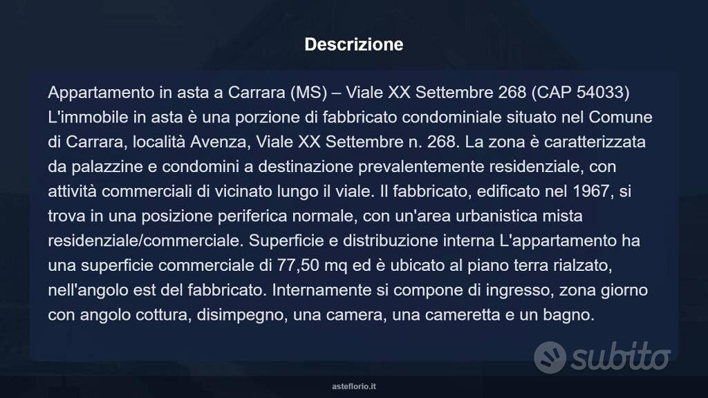 Appartamento – Carrara, La Prada, Avenza - Altro
