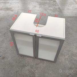 mobiletto sotto lavandino 