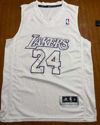 Canotta Kobe Bryant bianca e viola