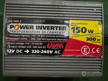 INVERTER trasforatore di corrente
