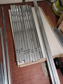 Montanti e Profili cartongesso in acciaio zincato