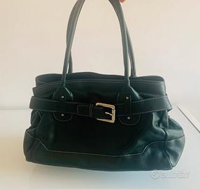 Borsa verde in pelle Gianni Chiarini