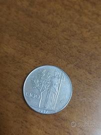 Moneta 100 lire 1957
