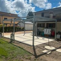 Tettoia su misura con capertura