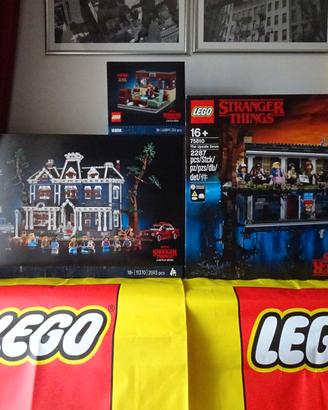 LEGO STRANGER THINGS 75810+11370+40891 MISB SIGILL