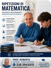 Ripetizioni Matematica a Brugherio. Ingegnere