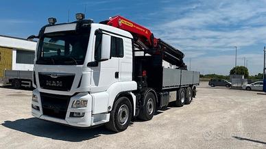 Camion Man TGS 35.420 gru PK 65.002 con Jib + cass
