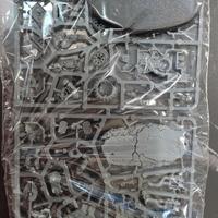 cappellano su moto space marines warhammer 40k 