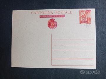 CARTOLINA POSTALE (FIL. C 118 / Lire 1,20 su 60c.)