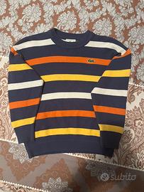 Maglione Lacoste a righe multicolore