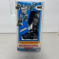 Trasformer Diaclone microscopio robot  takara  gig