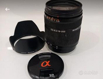  Obiettivo zoomSony DT 18-200mm 