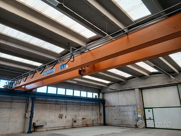 Capannone 780 mq con carroponte da 6,3 t